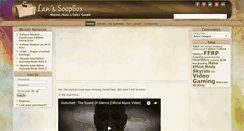 Desktop Screenshot of lans-soapbox.com