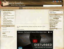 Tablet Screenshot of lans-soapbox.com